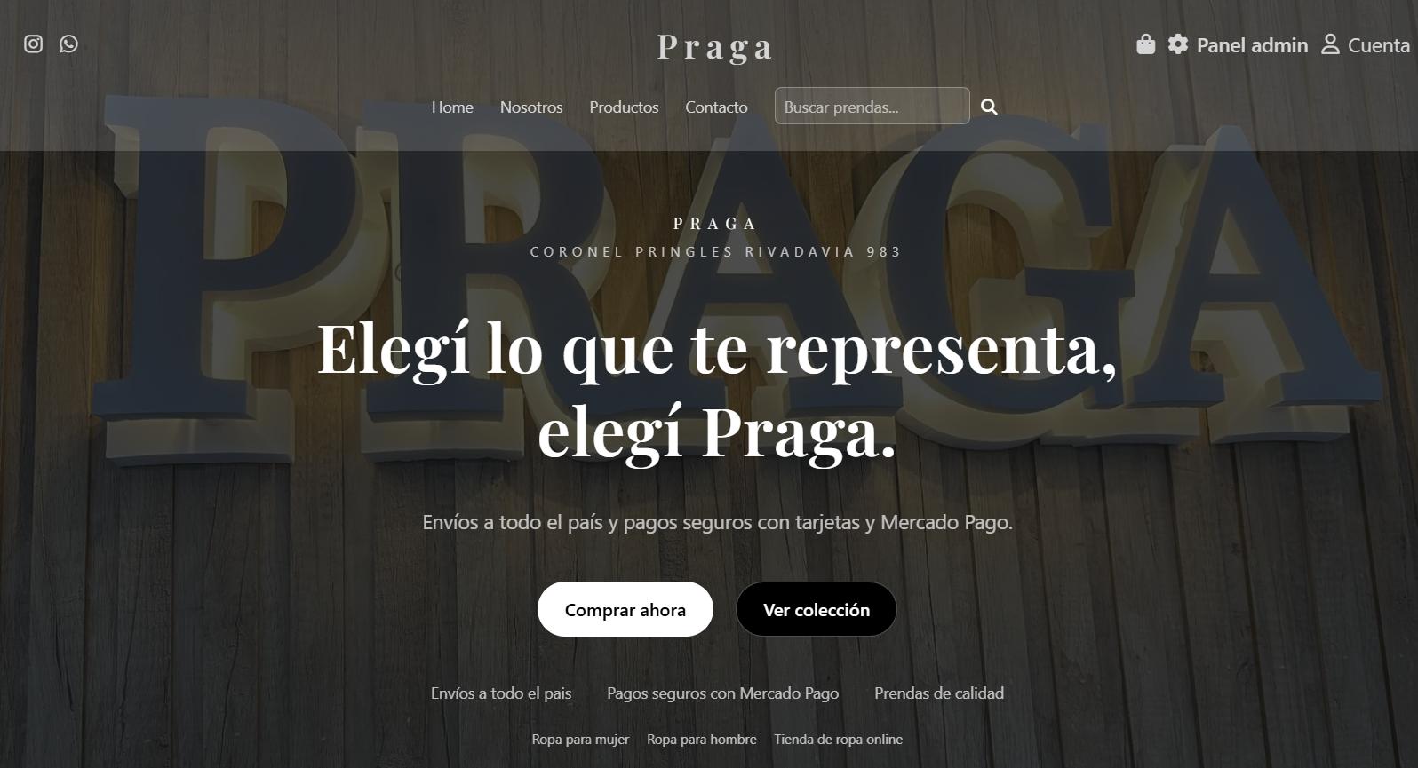 Tienda Online Praga